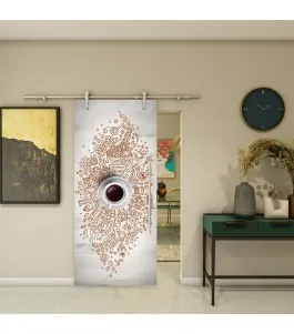 Glasschiebetür PIPE-LINE - Fotoprint Model 103