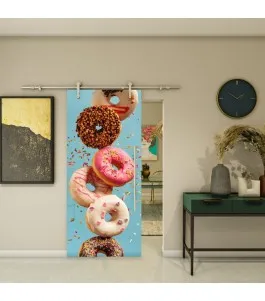 Glasschiebetür PIPE-LINE - Fotoprint Model 109