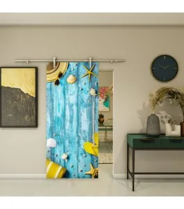 Glasschiebetür PIPE-LINE - Fotoprint Model 153