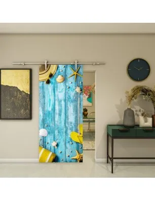 Glasschiebetür PIPE-LINE - Fotoprint Model 153