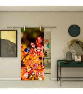 Glasschiebetür PIPE-LINE - Fotoprint Model 188