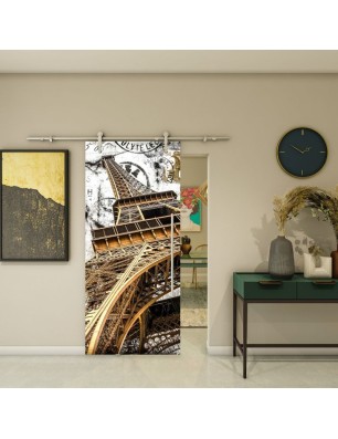 Glasschiebetür PIPE-LINE - Fotoprint Model 211