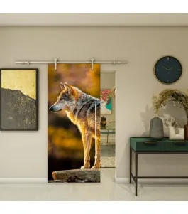 Glasschiebetür PIPE-LINE - Fotoprint Model 228