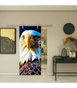 Glasschiebetür PIPE-LINE - Fotoprint Model 231