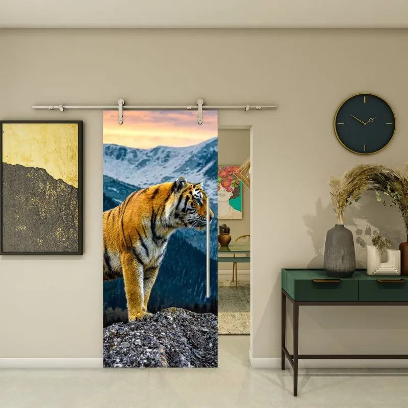 Glasschiebetür PIPE-LINE - Fotoprint Modell 244 Glasschiebetür PIPE-LINE - Fotoprint Modell 244