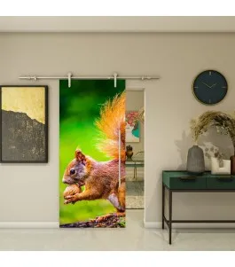 Glasschiebetür PIPE-LINE - Fotoprint Model 246