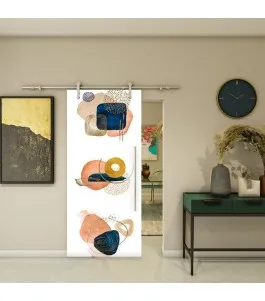 Glasschiebetür PIPE-LINE - Fotoprint Model 266