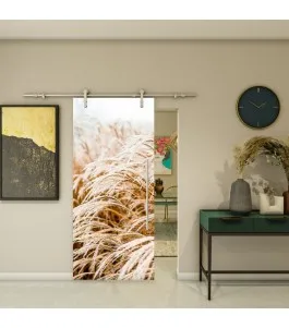 Glasschiebetür PIPE-LINE - Fotoprint Model 277