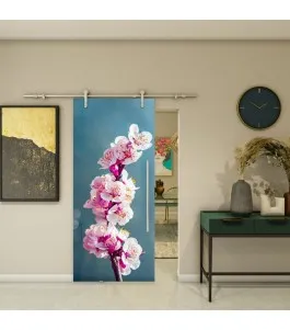 Glasschiebetür PIPE-LINE - Fotoprint Model 281