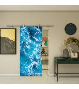 Glasschiebetür PIPE-LINE - Fotoprint Model 299