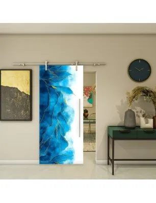 Glasschiebetür PIPE-LINE - Fotoprint Model 301