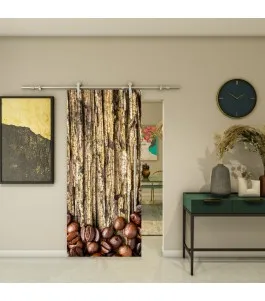 Glasschiebetür PIPE-LINE - Fotoprint Model 312