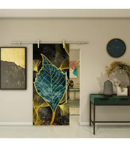 Glasschiebetür PIPE-LINE - Fotoprint Model 323