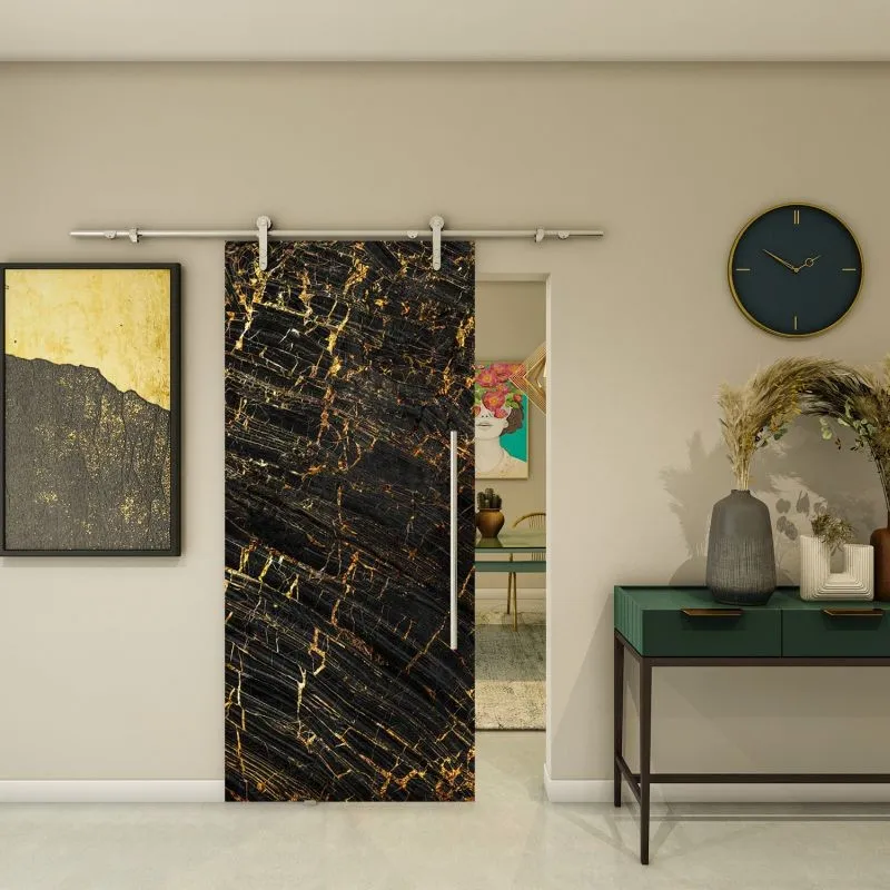 Glasschiebetür PIPE-LINE - Fotoprint Modell 324