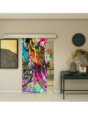 Glasschiebetür ECO-LINE - Fotoprint Model 1-modernes Zuhause