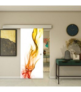 Glasschiebetür ECO-LINE - Fotoprint Model 2-modernes Zuhause