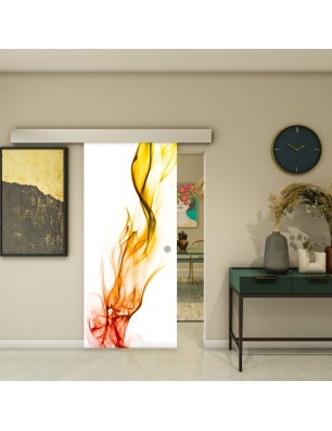 Glasschiebetür ECO-LINE - Fotoprint Model 2-modernes Zuhause
