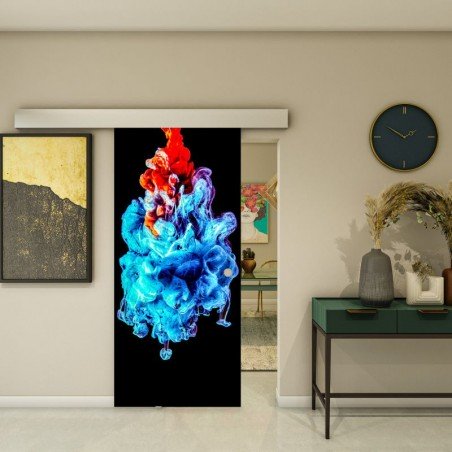 Glasschiebetür ECO-LINE - Fotoprint Model 3-modernes Zuhause