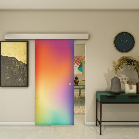 Glasschiebetür ECO-LINE - Fotoprint Model 5-modernes Zuhause