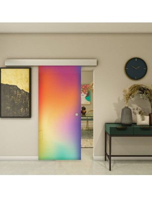 Glasschiebetür ECO-LINE - Fotoprint Model 5-modernes Zuhause