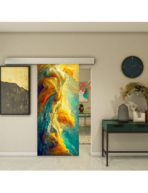 Glasschiebetür ECO-LINE - Fotoprint Model 9-modernes Zuhause