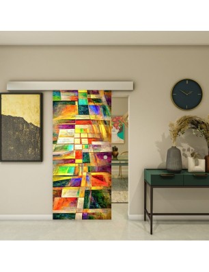 Glasschiebetür ECO-LINE - Fotoprint Model 11