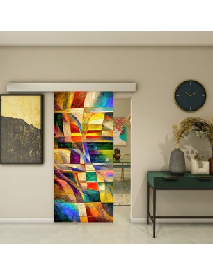 Glasschiebetür ECO-LINE - Fotoprint Model 12