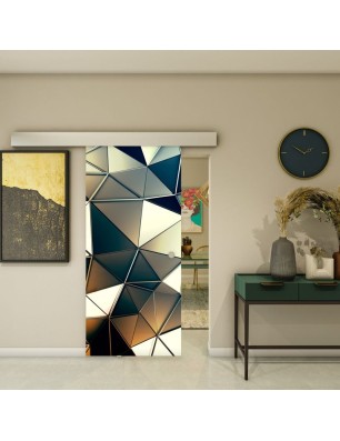 Glasschiebetür ECO-LINE - Fotoprint Model 19