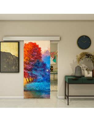 Glasschiebetür ECO-LINE - Fotoprint Model 25
