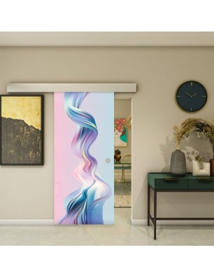 Glasschiebetür ECO-LINE - Fotoprint Model 34