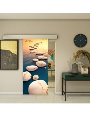 Glasschiebetür ECO-LINE - Fotoprint Model 37