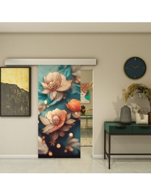 Glasschiebetür ECO-LINE - Fotoprint Model 55