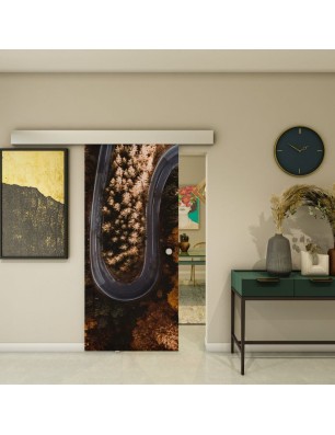 Glasschiebetür ECO-LINE - Fotoprint Model 61