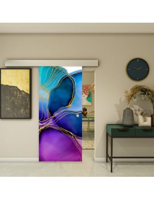 Glasschiebetür ECO-LINE - Fotoprint Model 78