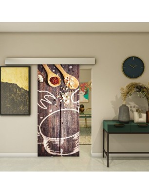 Glasschiebetür ECO-LINE - Fotoprint Model 108