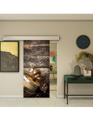 Glasschiebetür ECO-LINE - Fotoprint Model 117