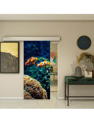 Glasschiebetür ECO-LINE - Fotoprint Model 123