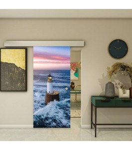 Glasschiebetür ECO-LINE - Fotoprint Model 124