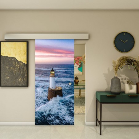 Glasschiebetür ECO-LINE - Fotoprint Model 124