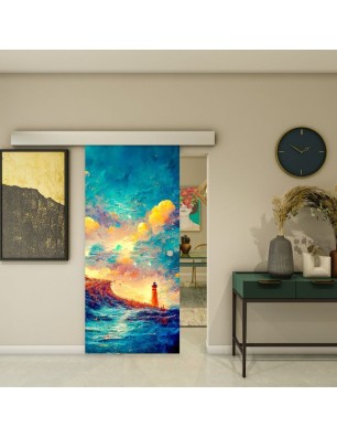 Glasschiebetür ECO-LINE - Fotoprint Model 131