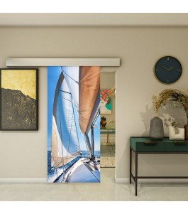 Glasschiebetür ECO-LINE - Fotoprint Model 137