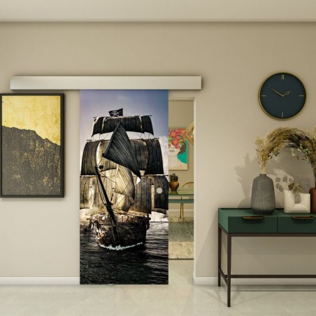 Glasschiebetür ECO-LINE - Fotoprint Model 140