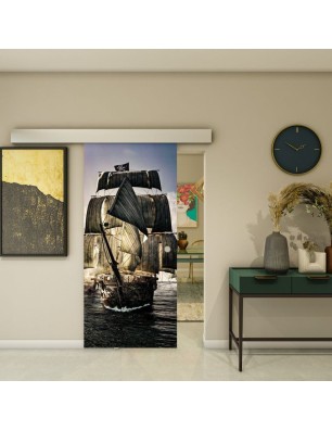 Glasschiebetür ECO-LINE - Fotoprint Model 140