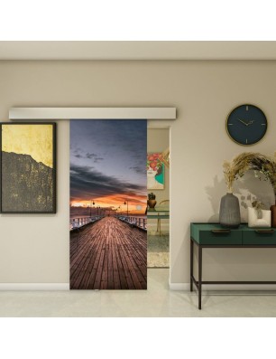 Glasschiebetür ECO-LINE - Fotoprint Model 141