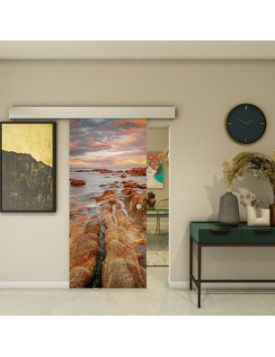 Glasschiebetür ECO-LINE - Fotoprint Model 143