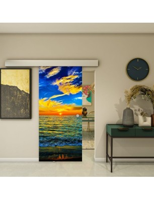 Glasschiebetür ECO-LINE - Fotoprint Model 149