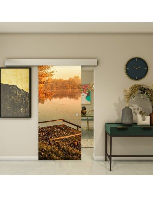 Glasschiebetür ECO-LINE - Fotoprint Model 154