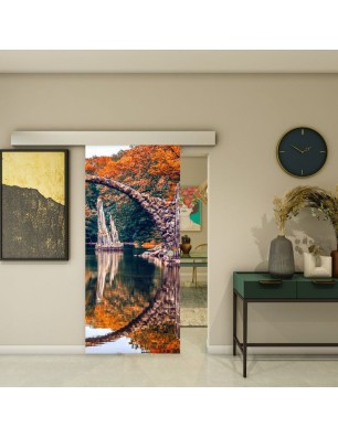 Glasschiebetür ECO-LINE - Fotoprint Model 159