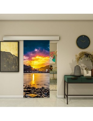 Glasschiebetür ECO-LINE - Fotoprint Model 166
