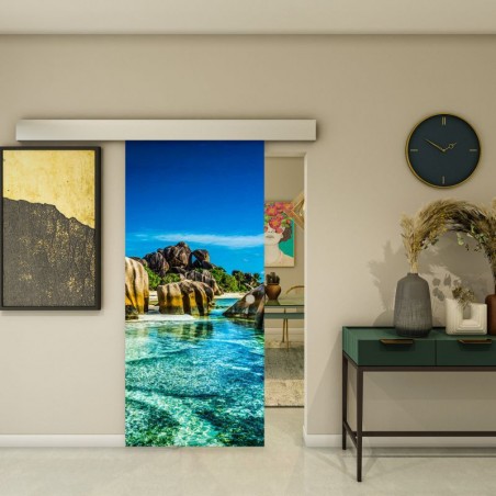 Glasschiebetür ECO-LINE - Fotoprint Model 168
